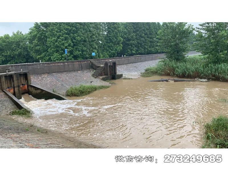 沅江堤坝排涝闸