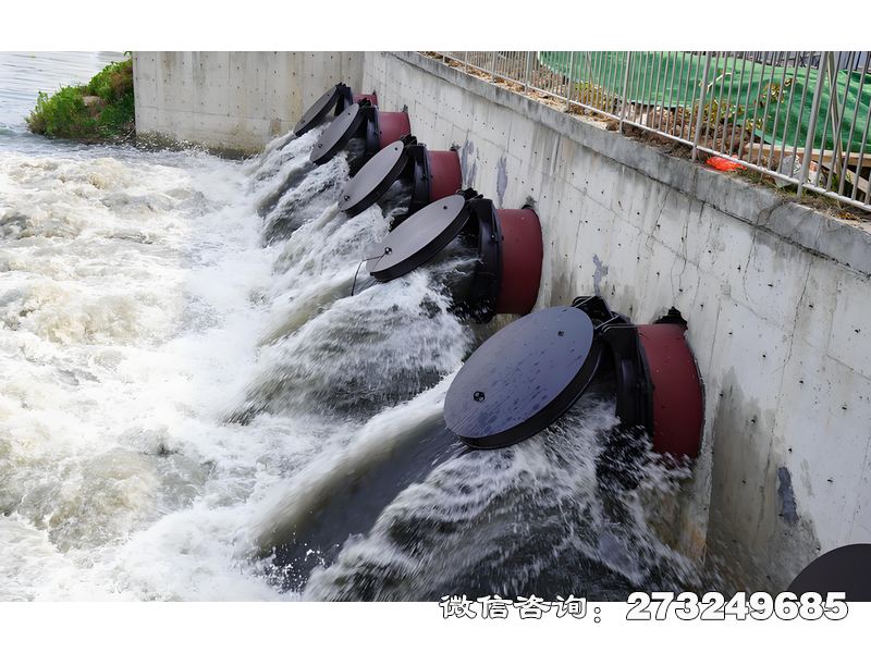 漳州海水堤防拍门