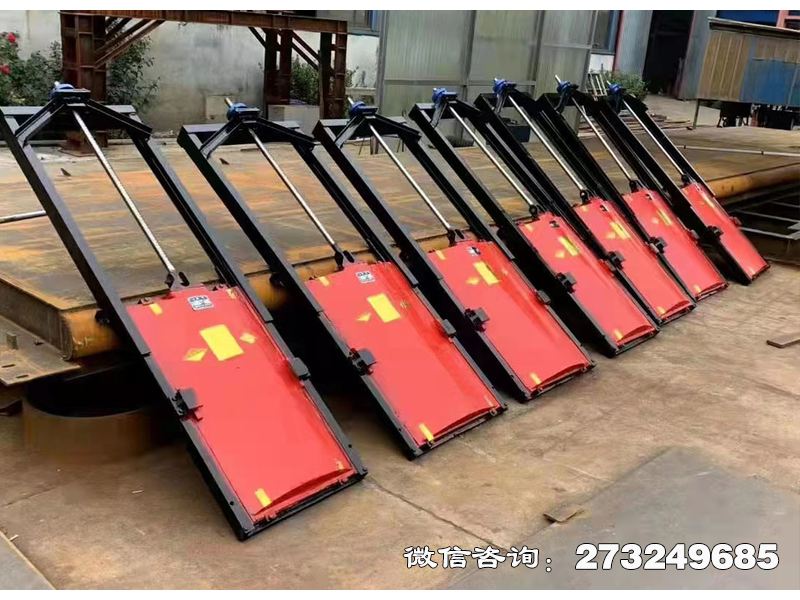 沅江内河生态护岸机闸一体门