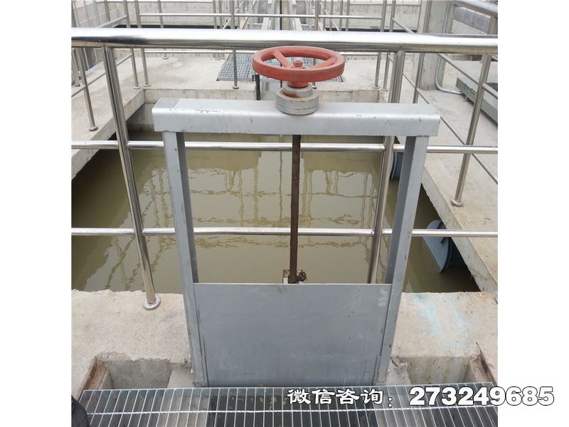赞皇铸铁机闸一体闸门