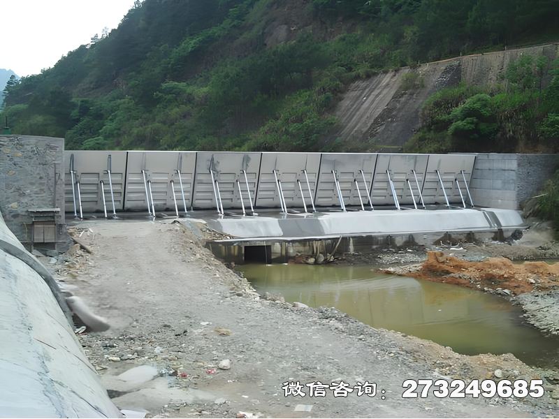 沅江城市水系钢坝闸