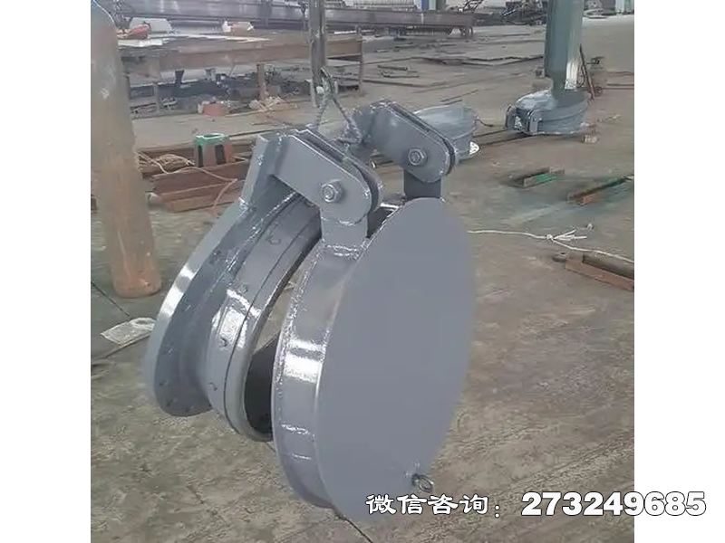 紫金县铸铁圆形净化水质拍门