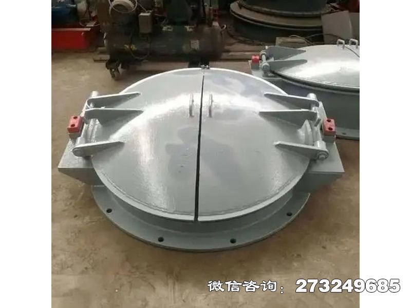 紫金县铸铁圆型导流拍门