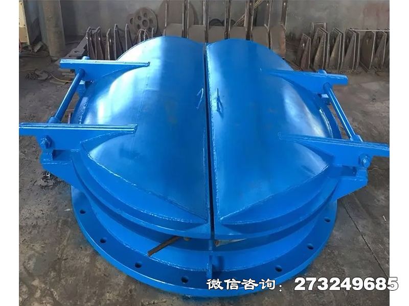 华宁县铸铁圆形双开启闭拍门