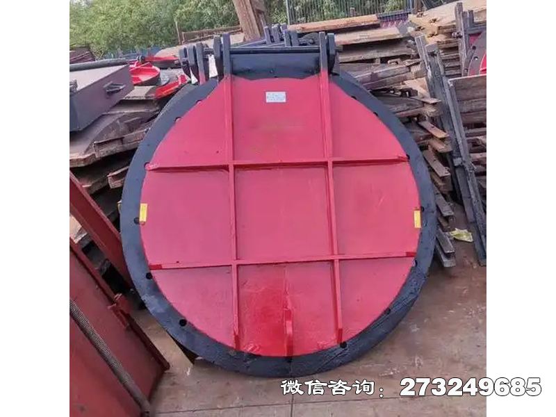 紫金县铸铁圆型止回拍门