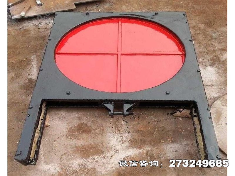 安源消能铸铁渠道圆型门