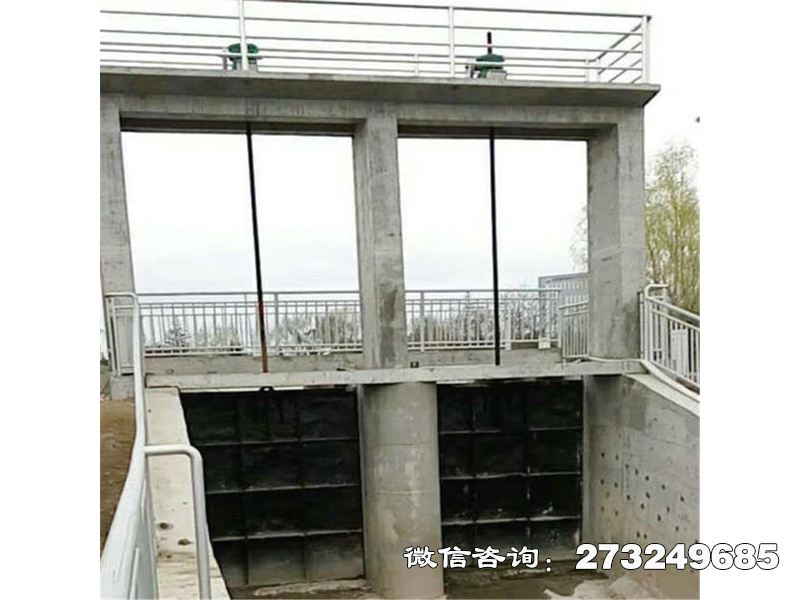 沅江铸铁河道方型闸