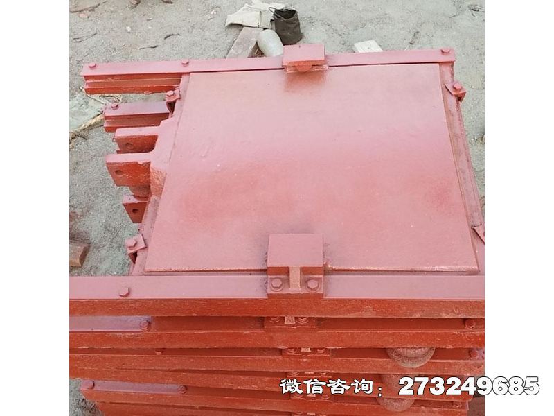 沅江防倒灌铸铁方闸门