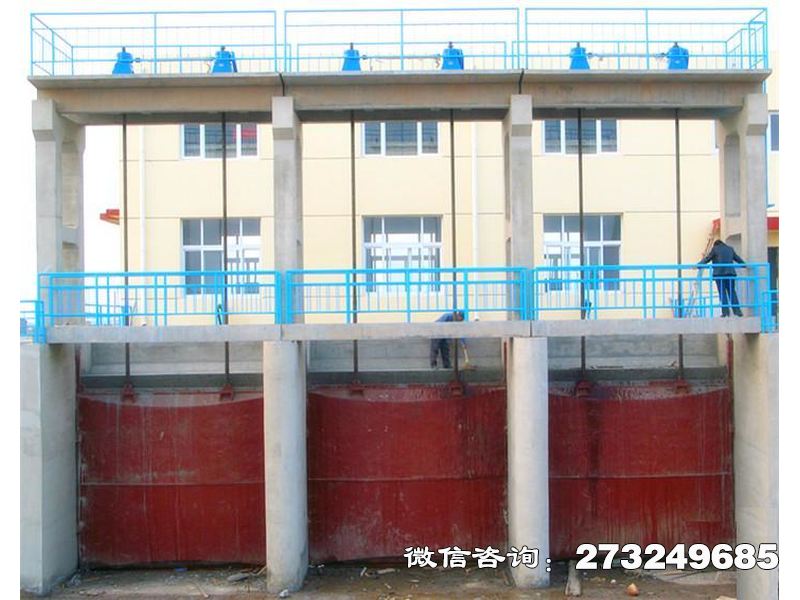 定远县截流铸铁方形排水闸